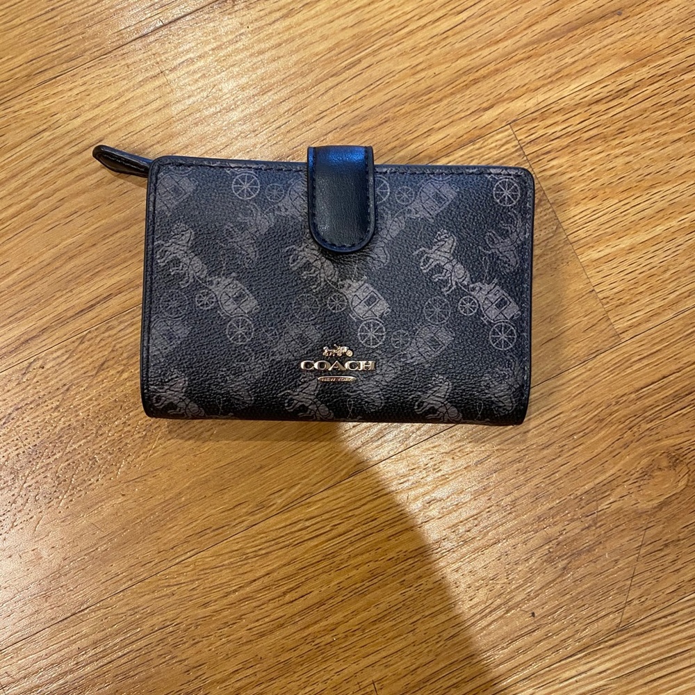 Small coach wallet.